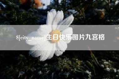 邹平生日快乐图片九宫格