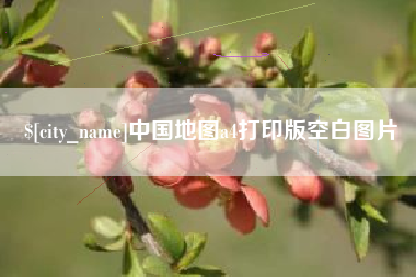 邹平中国地图a4打印版空白图片