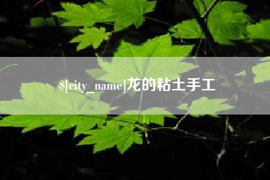 邹平龙的粘土手工