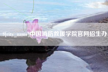 邹平中国消防救援学院官网招生办