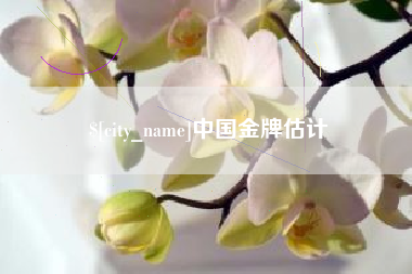 邹平中国金牌估计