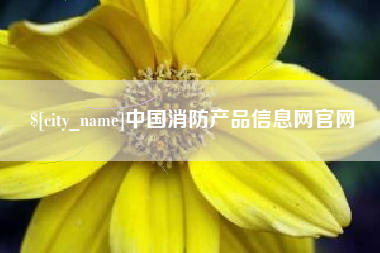 邹平中国消防产品信息网官网