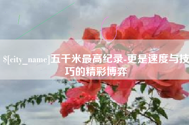 邹平五千米最高纪录-更是速度与技巧的精彩博弈