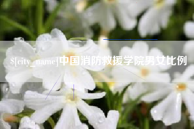 邹平中国消防救援学院男女比例