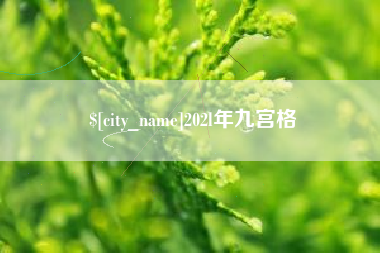 邹平202l年九宫格