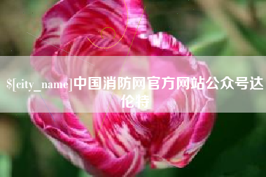 邹平中国消防网官方网站公众号达伦特