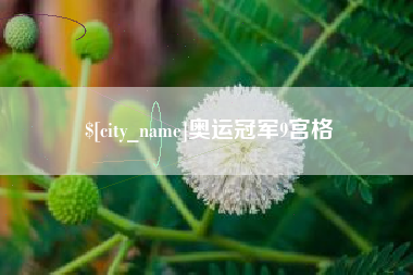 邹平奥运冠军9宫格