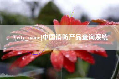 邹平中国消防产品查询系统
