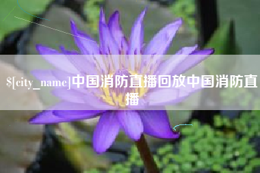 邹平中国消防直播回放中国消防直播