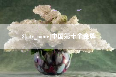 邹平中国第十个金牌